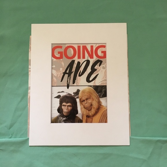 Planet of the Apes Going Ape art matted Zira Zaius - Picture 1 of 3